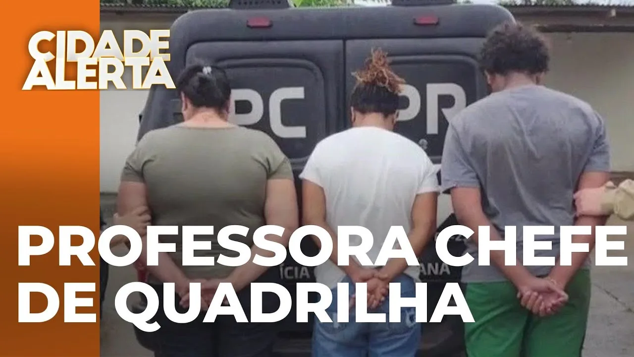 Investigações apontam professora de CMEI como chefe de quadrilha de tráfico em Santo Ant. do Caiuá