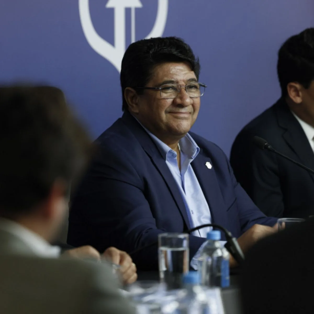 O pedido foi divulgado pelo presidente da CBF, Ednaldo Rodrigues (Foto: Rafael Ribeiro/CBF)