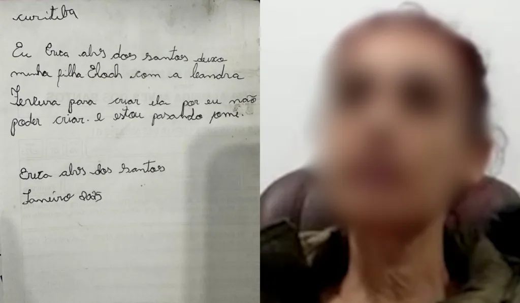 Carta apresentada por mulher suspeita de raptar Eloah foi submetida a análise