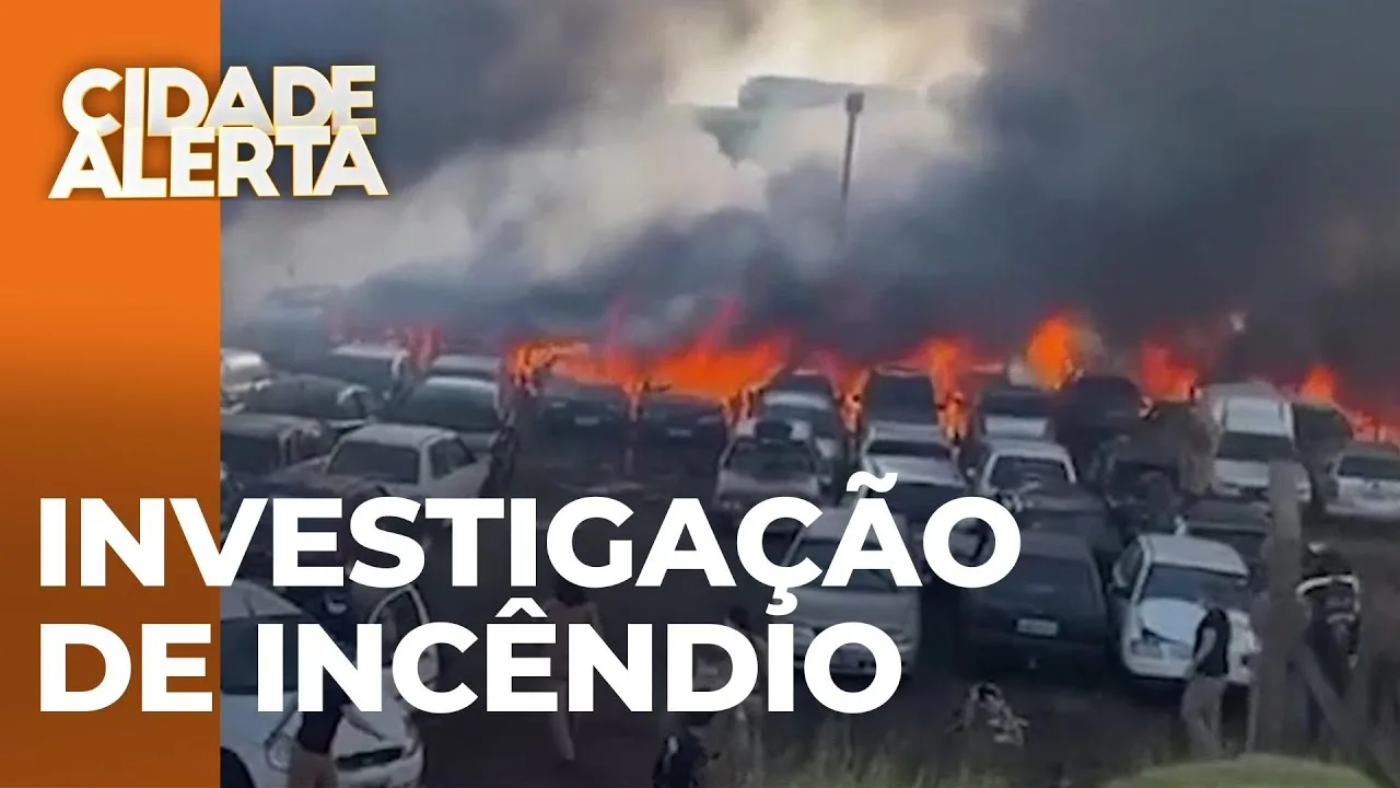 Incêndio suspeito em Apucarana: 70 veículos queimados no pátio da PM