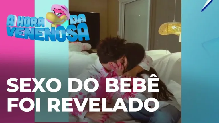 Luan Santana e Jade Magalhães revelam o sexo do bebê