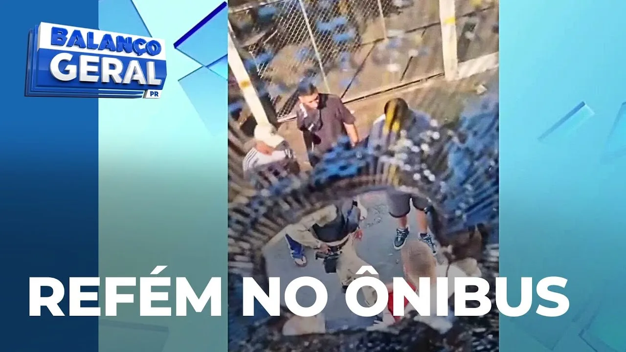 Passageiro de ônibus de Paranavaí faz pessoa de refém na BR-376