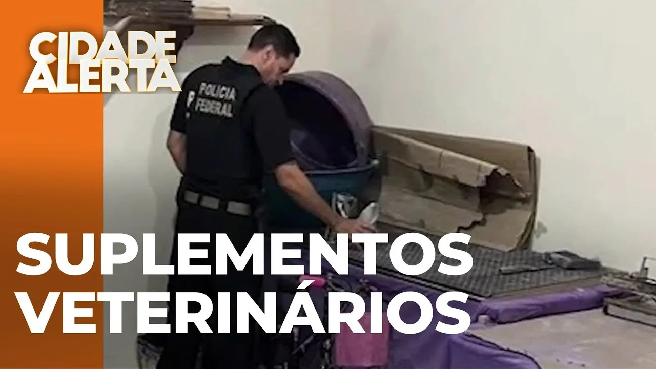 Polícia Federal apura venda de suplementos veterinários irregulares