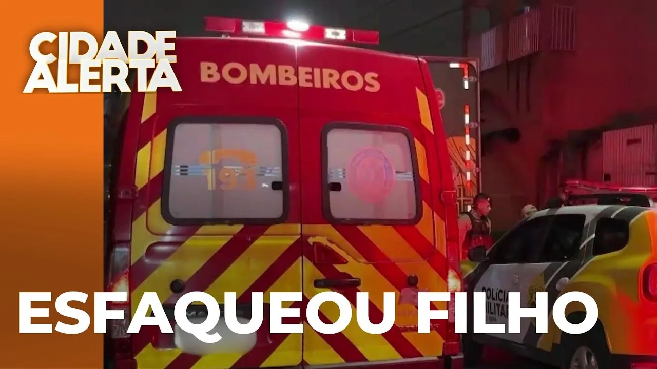 Briga de família: idoso esfaqueia filho após ser agredido com soco, em Colombo