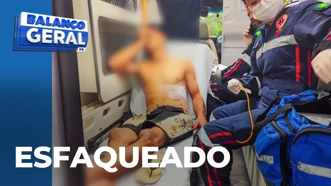 Homem é esfaqueado pelo enteado após negar dinheiro para ele comprar drogas