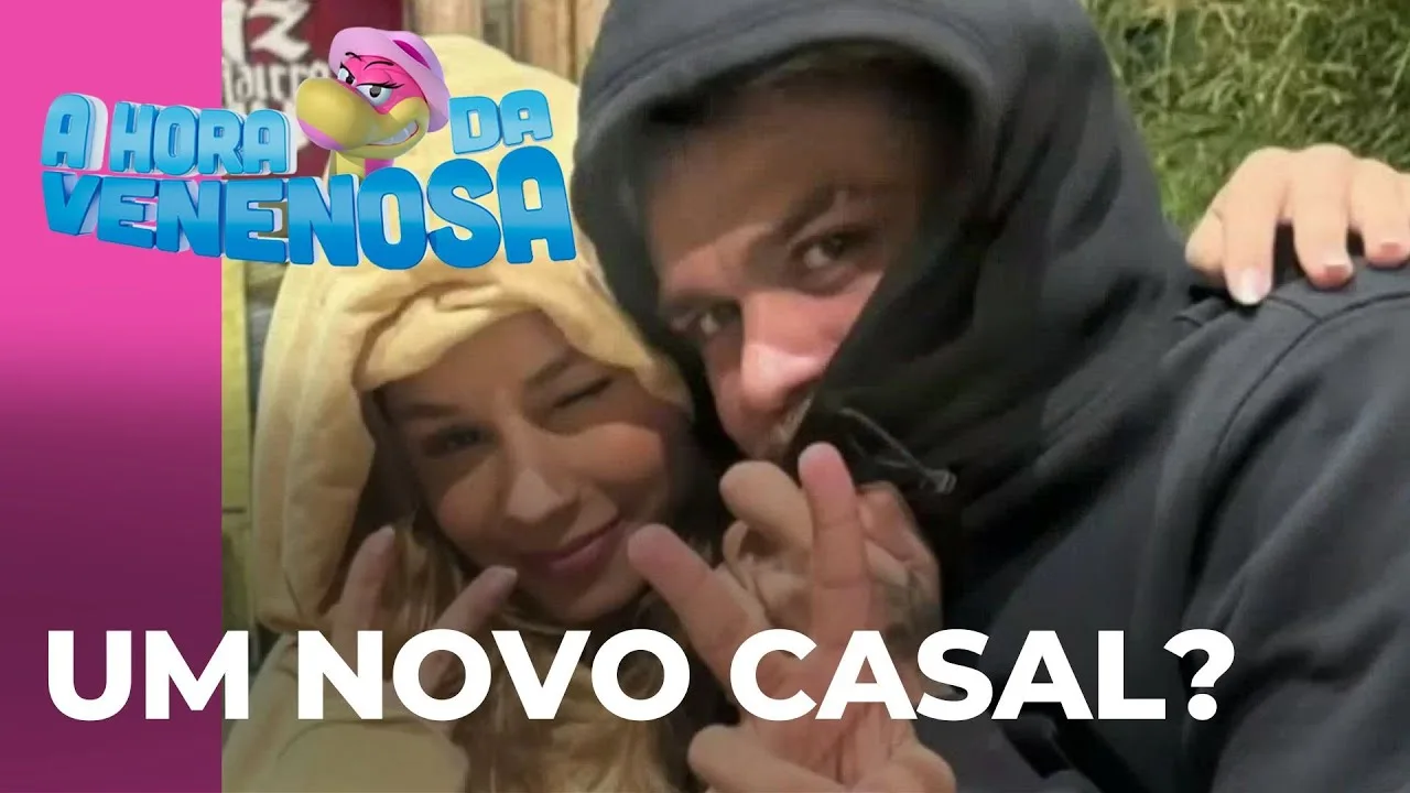 Mc Cabelinho assume romance com a ginasta Flávia Saraiva