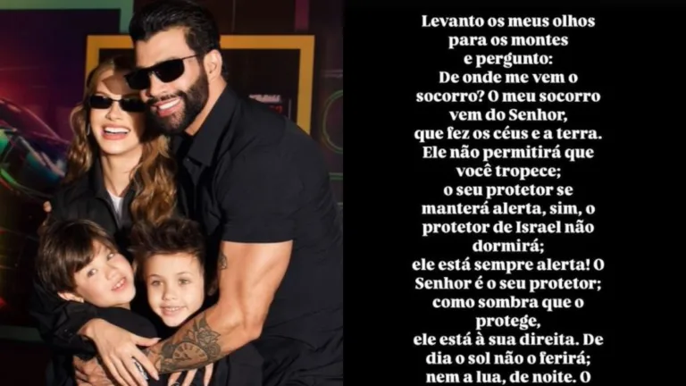 Gusttavo Lima e família