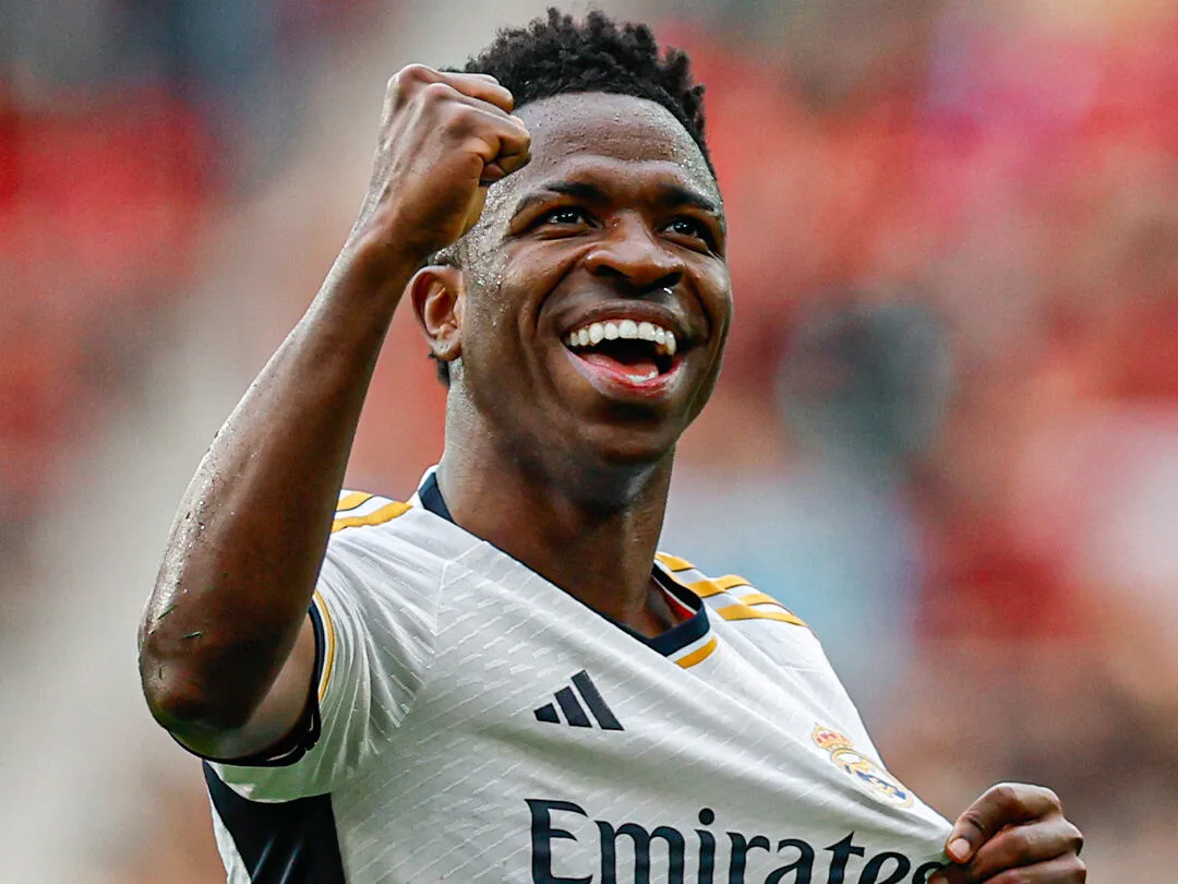 Vinícius Júnior não deve ser eleito o melhor jogador do mundo. Foto: Real Madrid