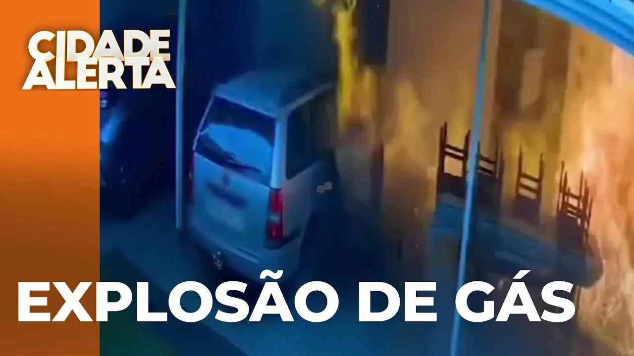 Susto no Jardim Universo: Explosão de botijão de gás em churrasqueira causa danos na casa