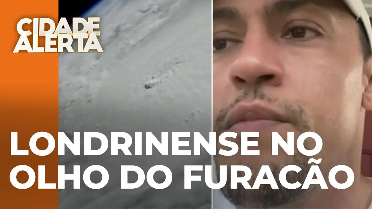 Londrinense que está nos EUA relata situação de momento com a chegada do furacão Milton