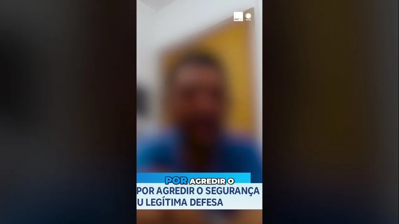 Flanelinha, preso por agredir segurança de catedral em Maringá, alega legítima defesa
