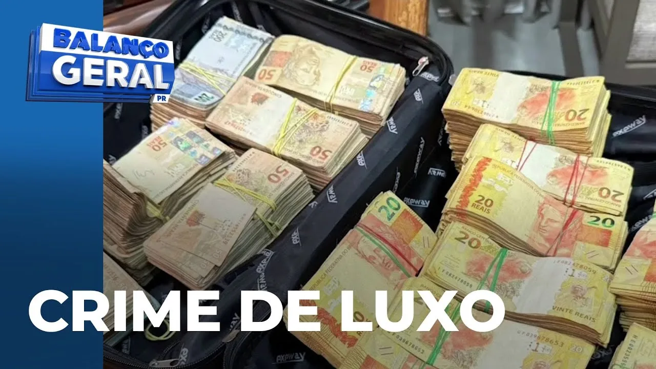Carrões, muito dinheiro e armas: o crime sustentando os luxos