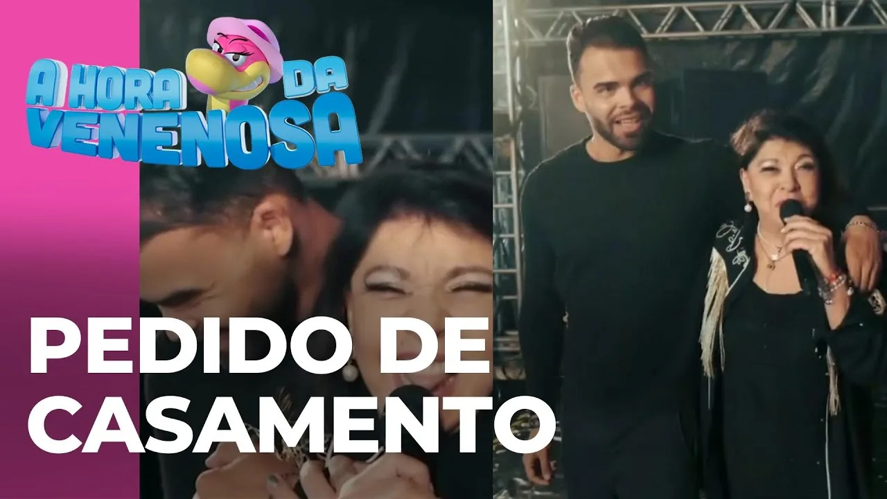 Roberta Miranda pede homem em casamento durante show e responde críticas nas redes