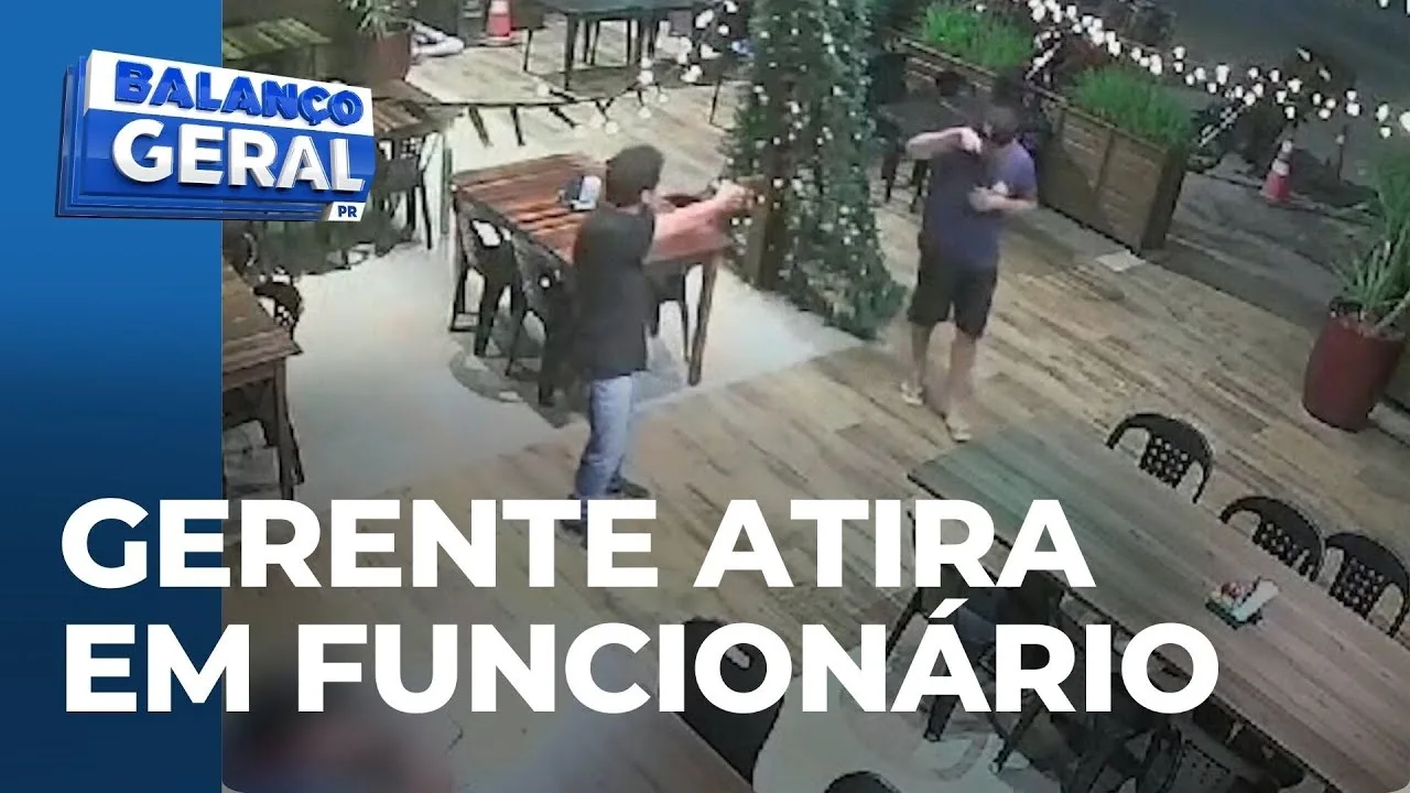 Homicídio em pizzaria no litoral: Gerente atira em funcionário após discussão