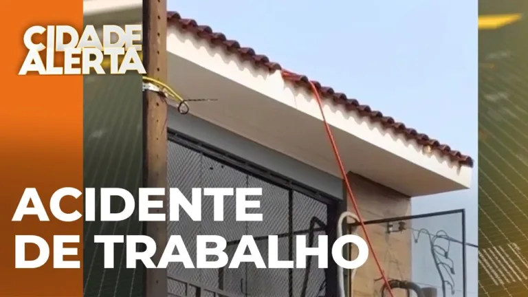 Fatalidade: Trabalhador não resiste após levar choque e cair de telhado