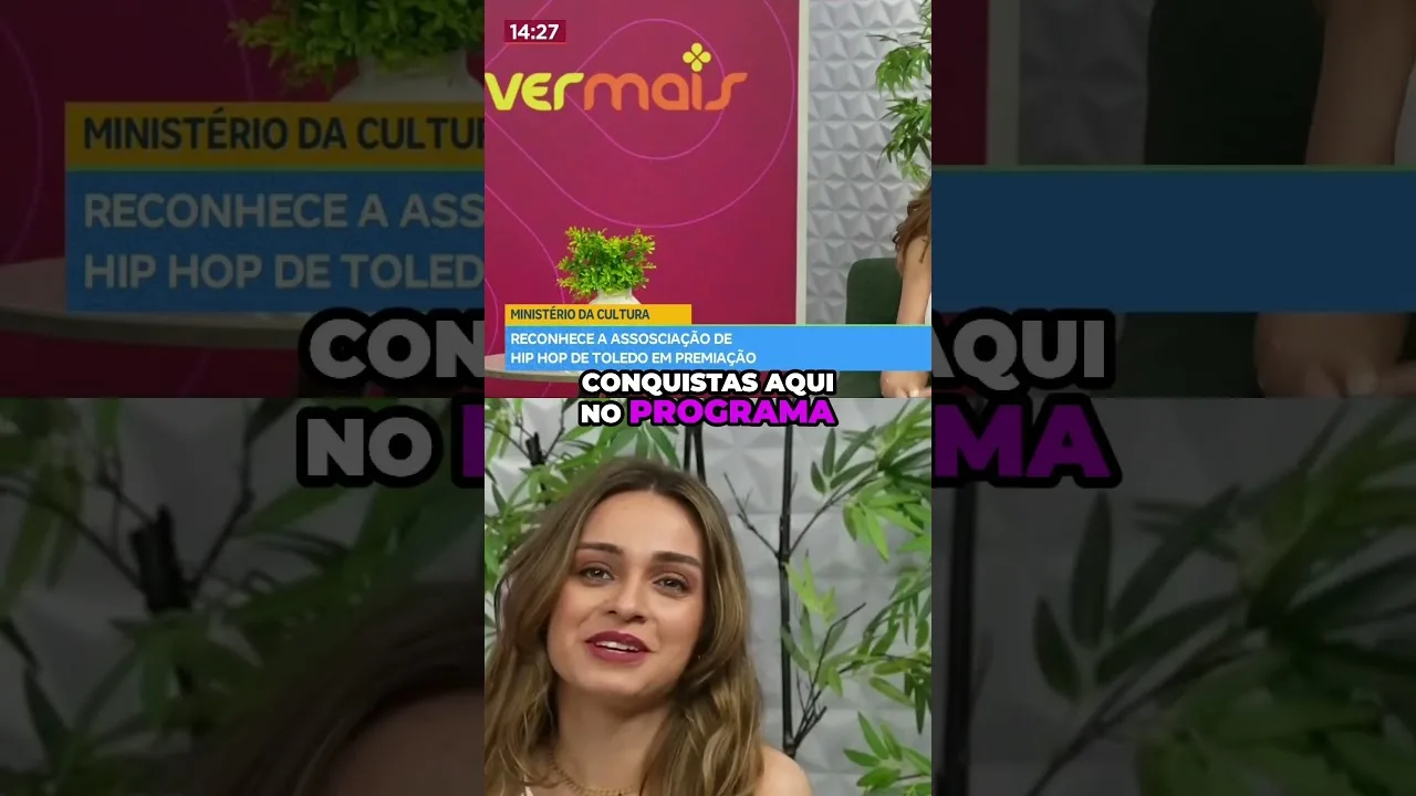 Ministério da cultura reconhece a associação de HIP HOP de toledo