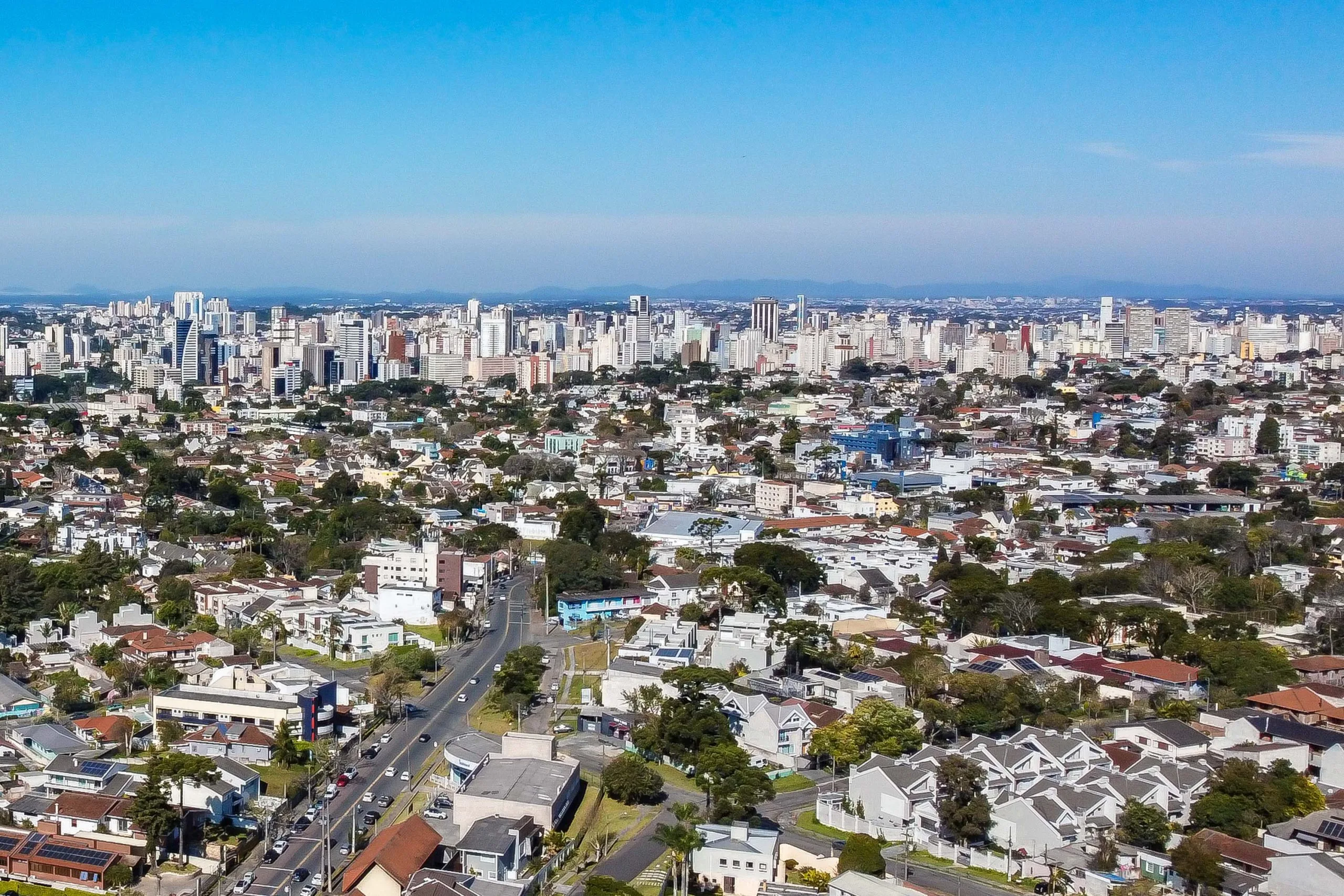 curitiba é o 5º município mais populoso nas áreas urbanas