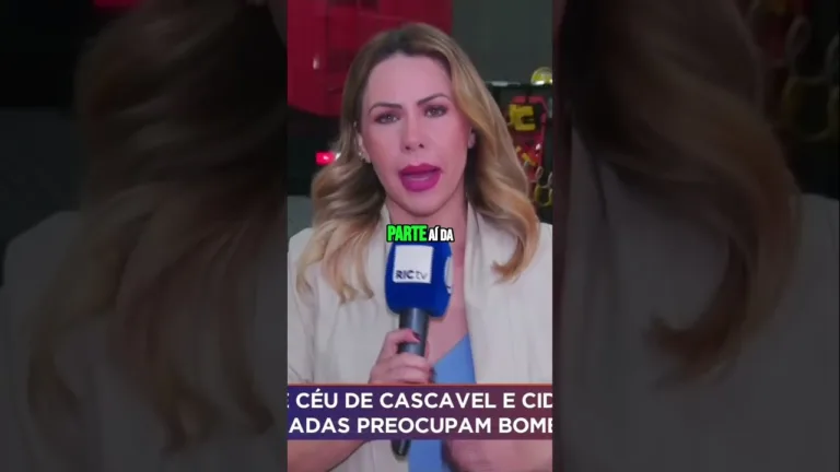 Fumaça encobre céu de Cascavel e cidades da região; queimadas preocupam bombeiros