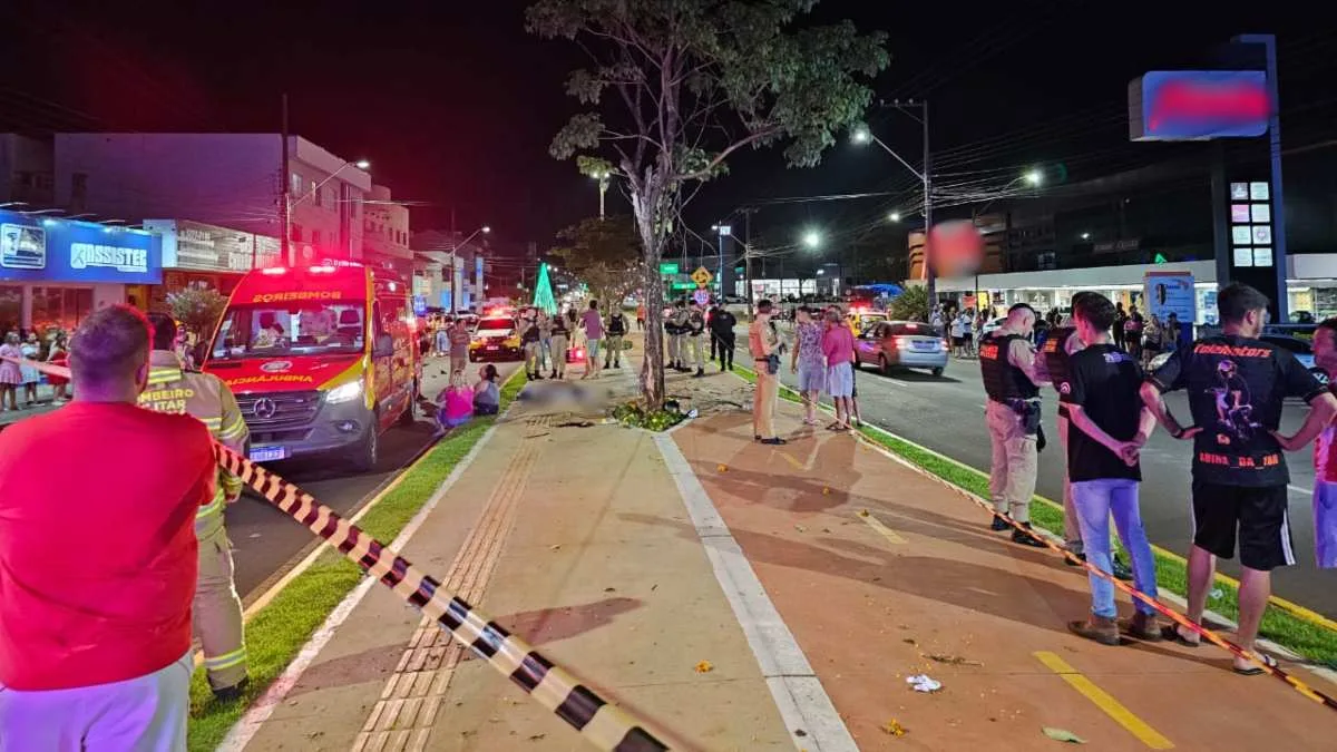 Criança morre em acidente com moto, em Toledo