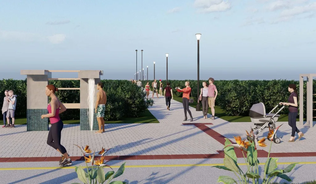 Orla de Pontal do Paraná.