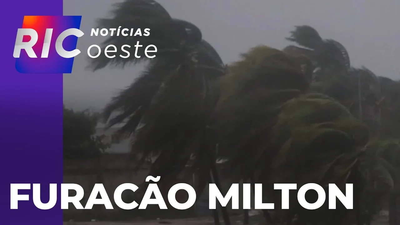 Furacão Milton: potencial destrutivo é comparado a desastres históricos nos Estados Unidos