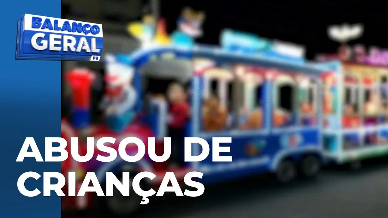 Gerente de "Trem da Alegria" é preso por abuso; ele mandava conteúdo erótico para crianças