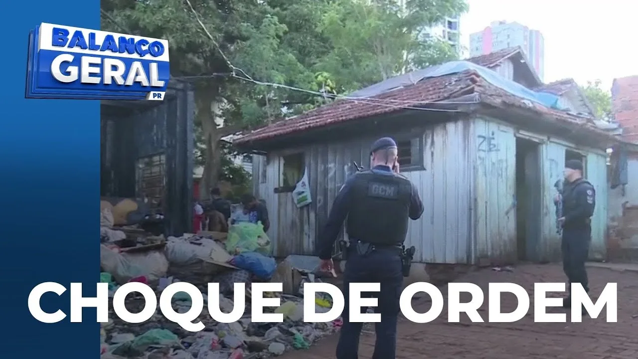 Operação 'Choque de Ordem' faz vistoria em mocó da Leste/Oeste