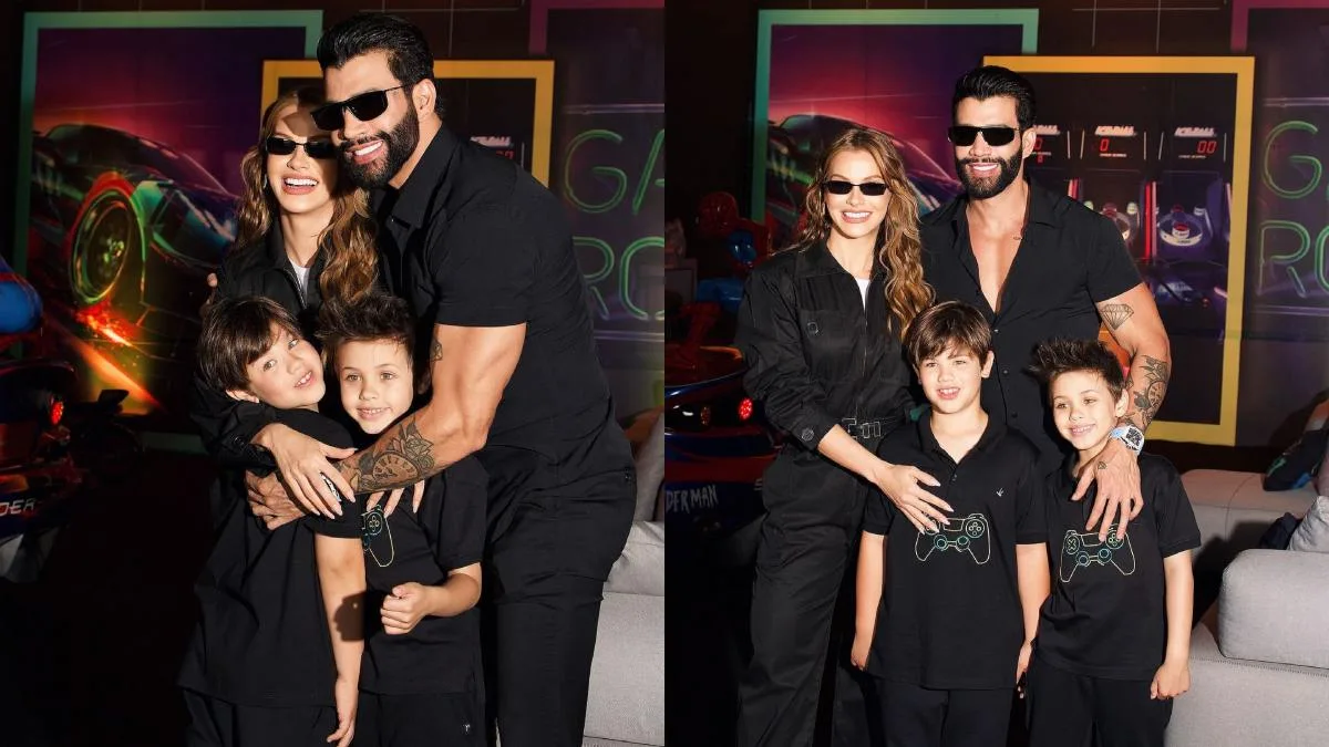 O cantor tem dois filhos com Andressa Suíta