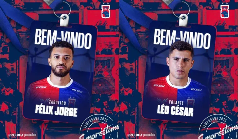 novas contratações do paraná clube