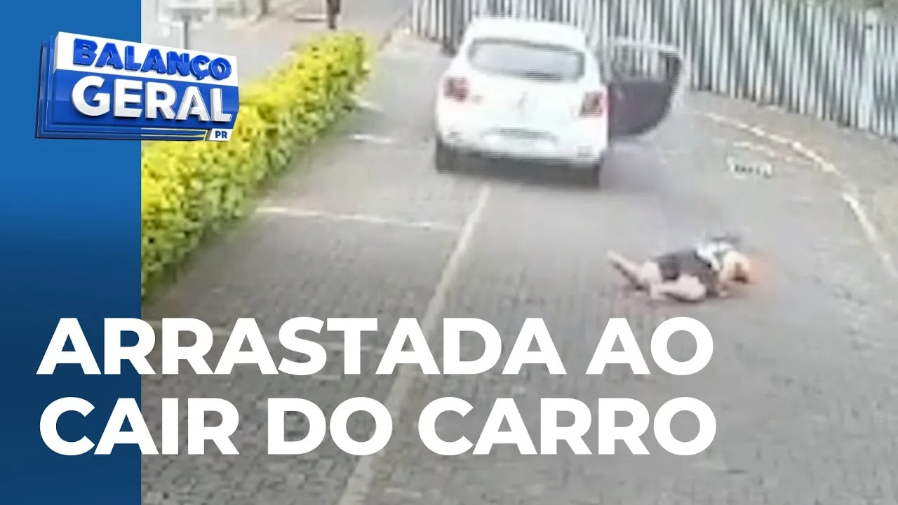 Idosa denuncia motorista de app por agressão: ela caiu após ser arrastada ao descer do carro