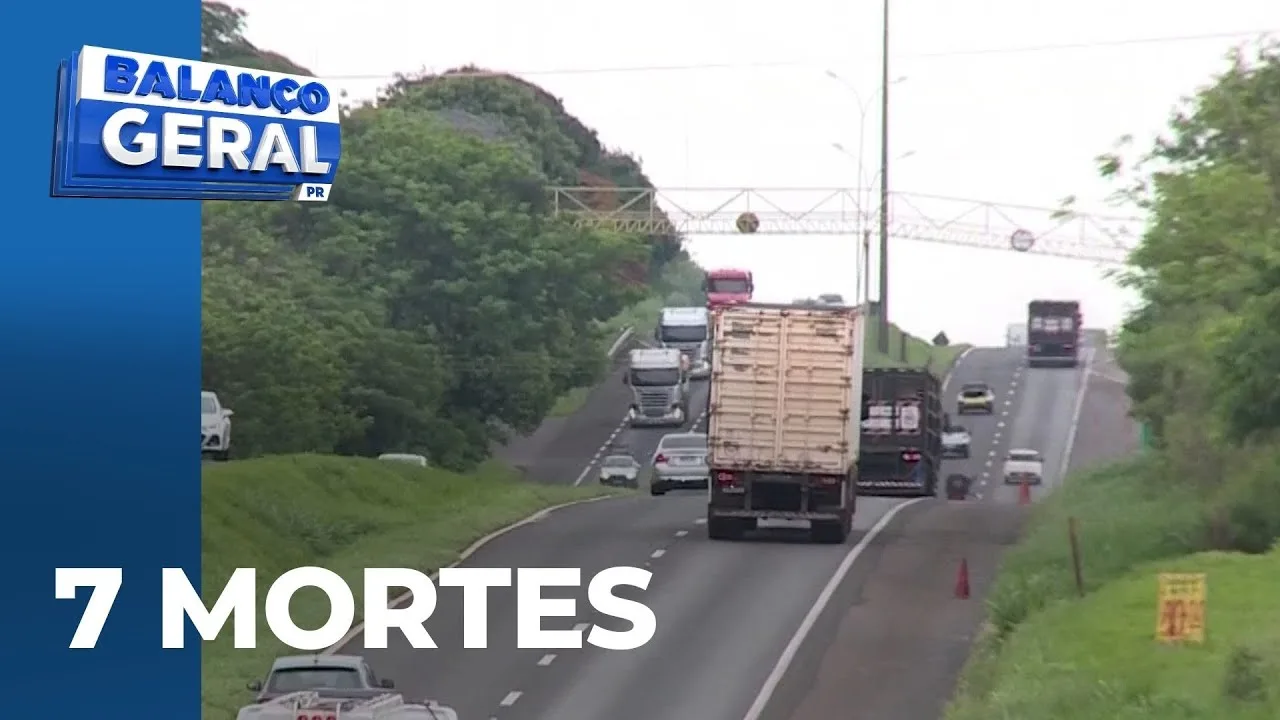Balanço PRF: operação 'ano novo' registra pelo menos 7 mortes nas rodovias federais do PR