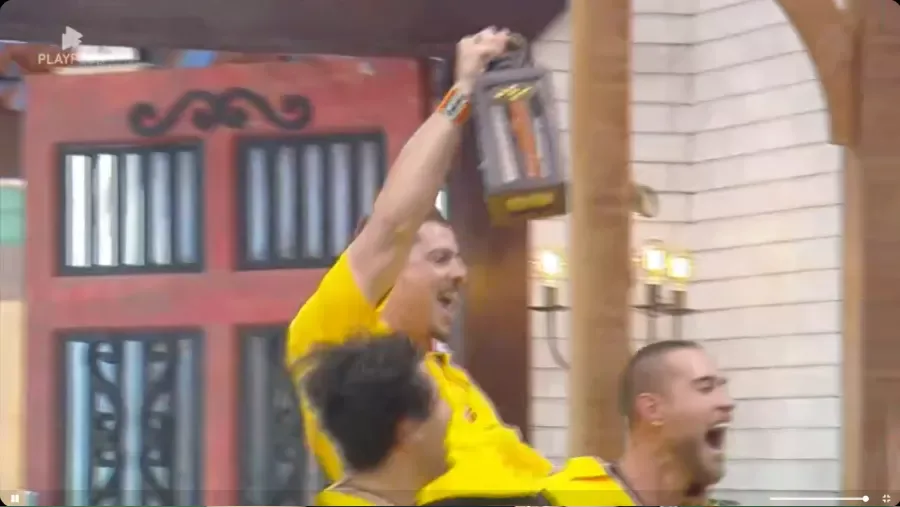 Sacha Bali vence 2ª Prova de Fogo de A Fazenda 16 (Imagem: Reprodução / PlayPlus)