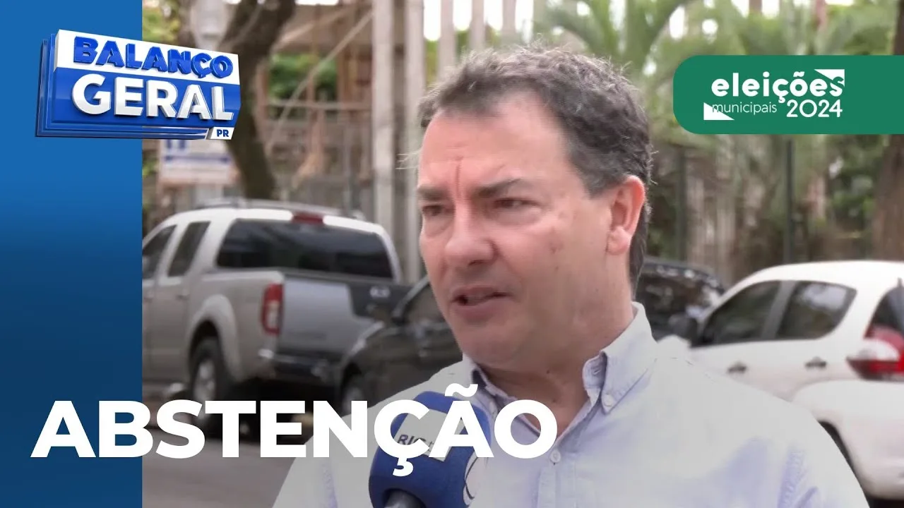 Eleições 2024: Índice de abstenções chega a 31% no 2º turno, quase 1/3 do eleitorado de Londrina