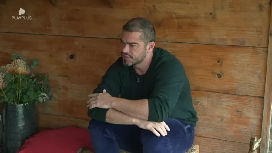 Sidney Sampaio em A Fazenda 16 (Imagem: Reprodução / PlayPlus)