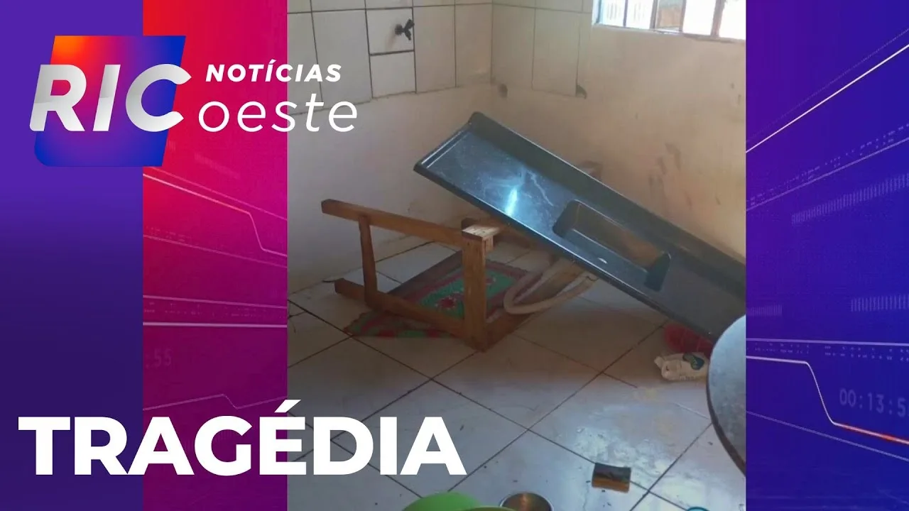 Tragédia em Ubiratã: criança de 1 ano morre após pia de cozinha desabar sobre ela