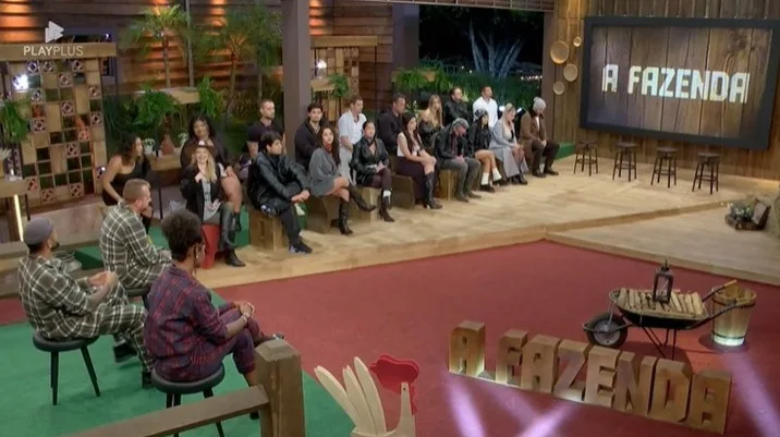 Terceira Roça de A Fazenda 16 foi formada nesta terça (Imagem: Reprodução / PlayPlus)