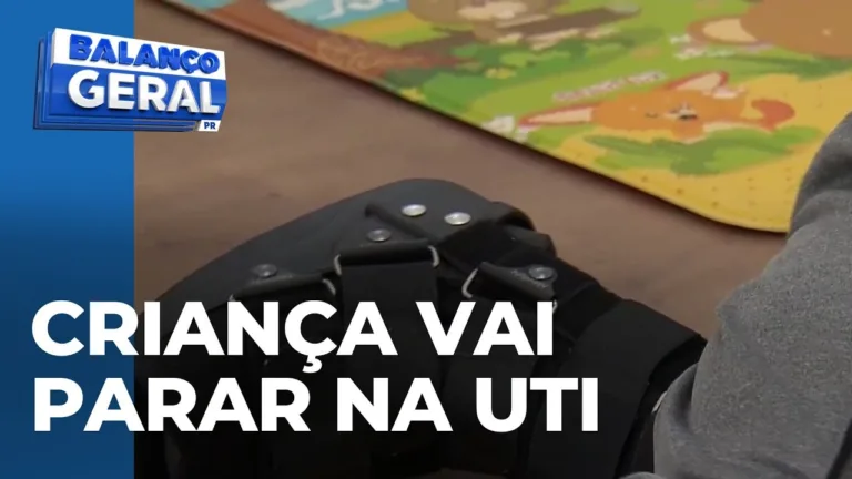 Menino vai parar na UTI ao se machucar em parque de trampolins