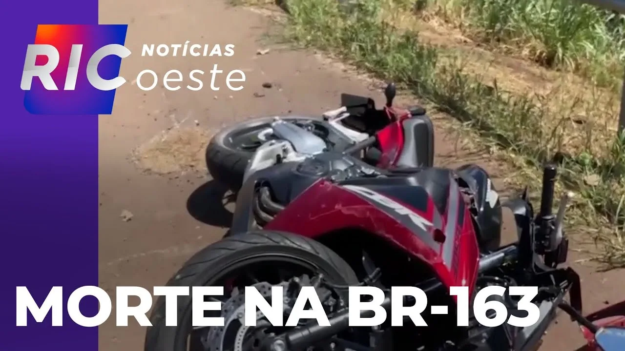 Tragédia no oeste: homem morre em acidente na BR-163, entre Mercedes e Guaíra