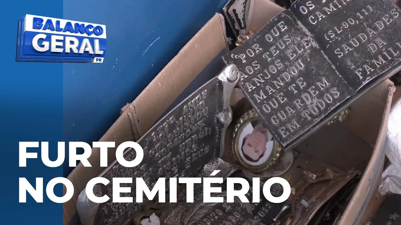 Ladrões de Túmulos: servidores do cemitério de Sarandi impedem o furto de quase 100 peças de bronze