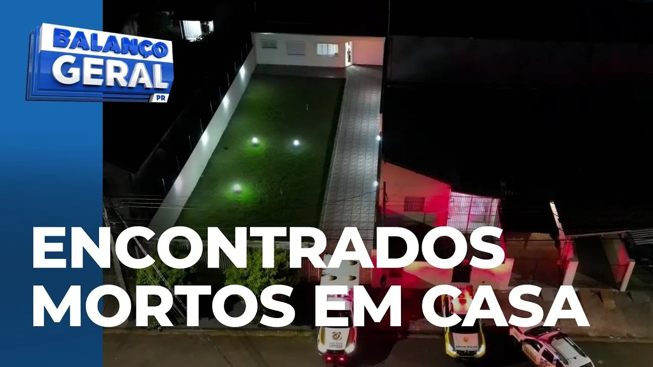 Vizinho encontra casal de idosos mortos dentro de casa