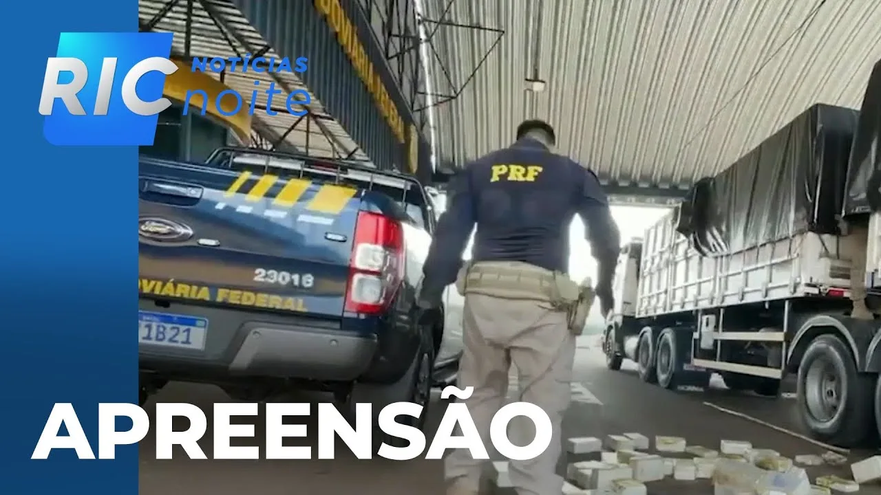 PRF apreendeu 284 toneladas de drogas em 2024; Paraná lidera apreensão de cigarros no país