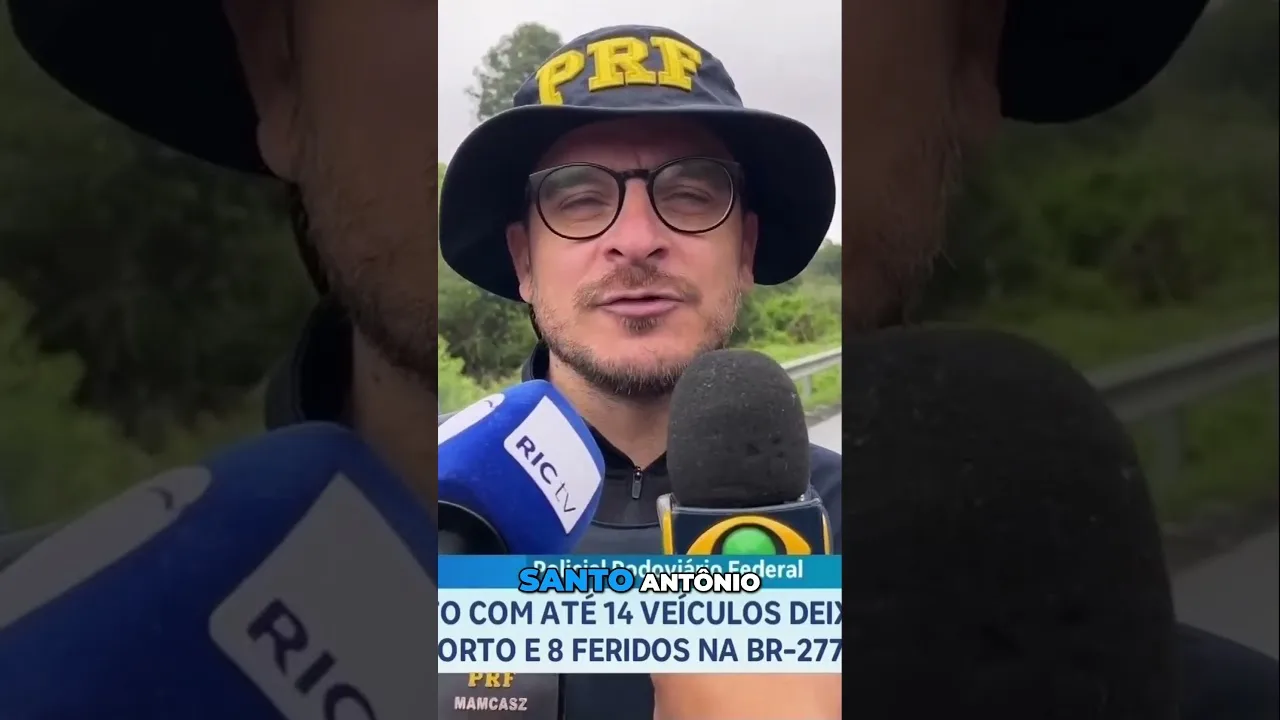 Rodovia do Café: uma pessoa morre e oito são feridas em engavetamento na BR-277