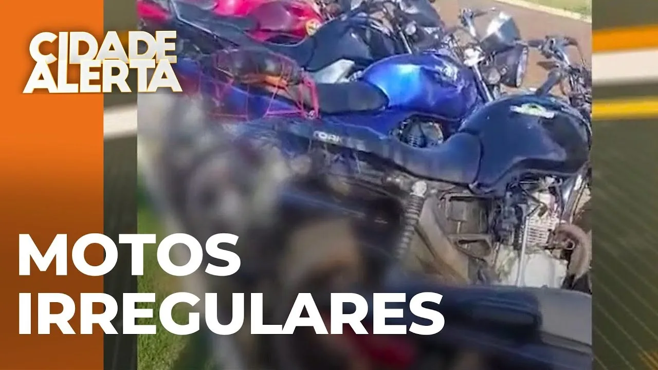 Polícia realiza operação em Campo Mourão e apreende motos sem regularização