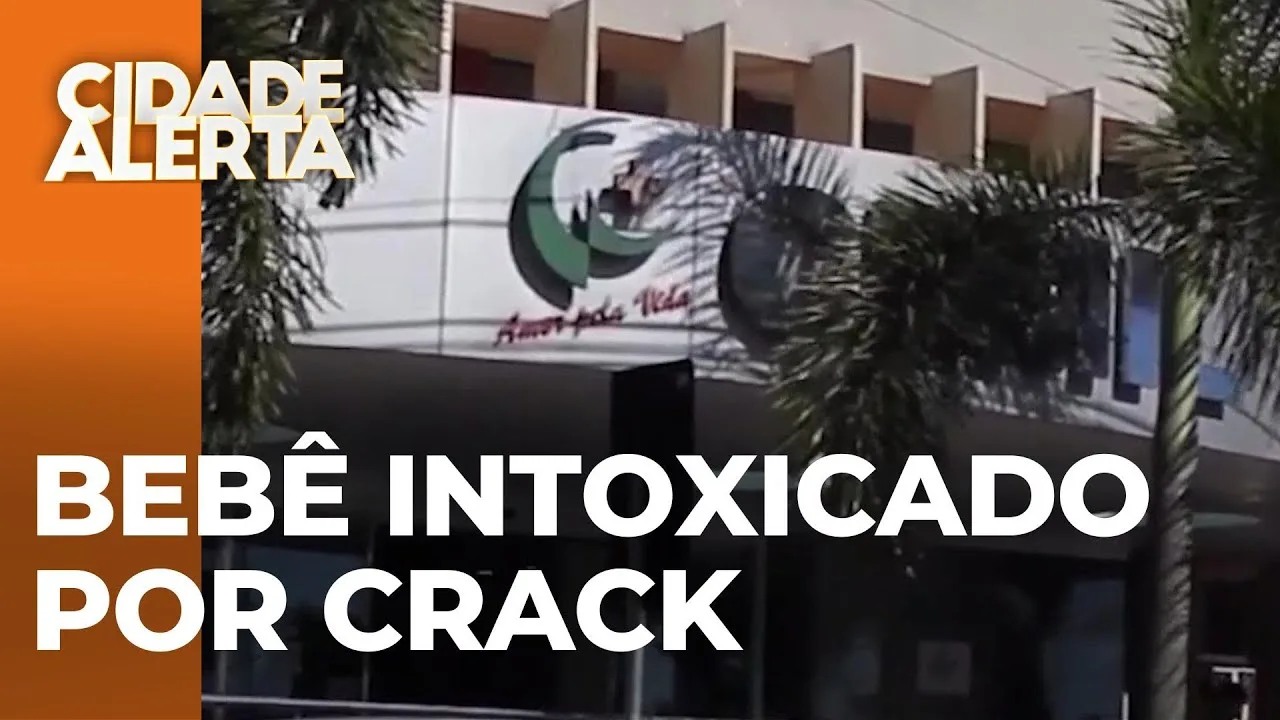 Bebê é internado com indícios de intoxicação por crack; mãe é presa em Maringá