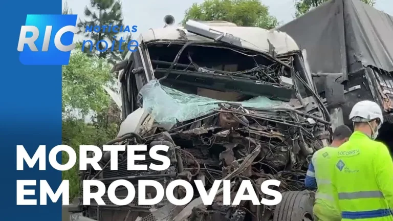 Acidente entre 5 veículos interdita a BR-376; mortes em rodovias do PR crescem 8%