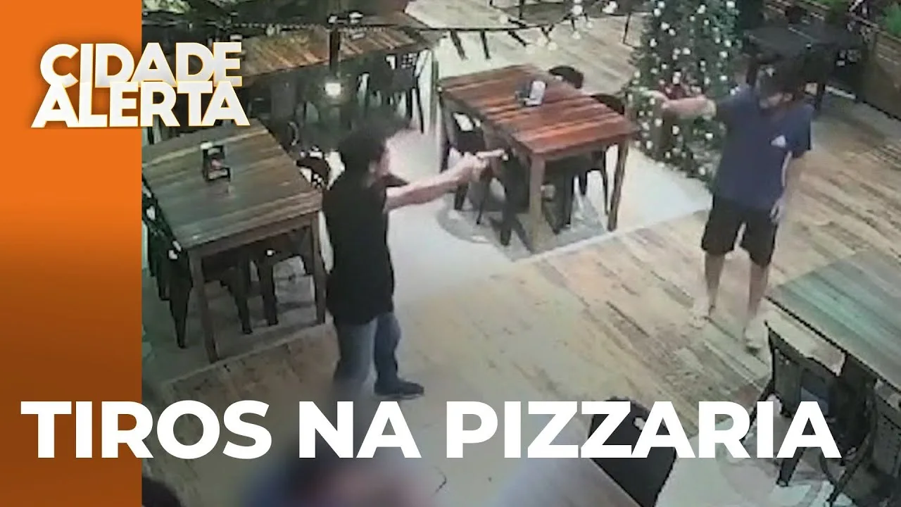 Gerente mata funcionário em pizzaria do litoral; briga por pedido de pizza doce acaba em tiros