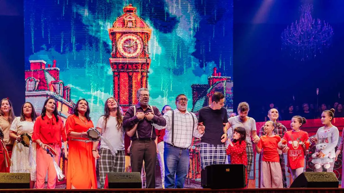 A atração é inspirada nos musicais da Broadway