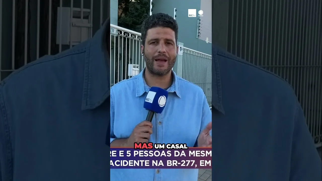 Tragédia na BR-277: casal morre e 5 pessoas da mesma família ficam feridas em Cantagalo