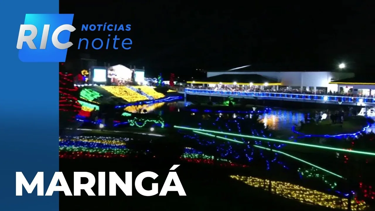 Maringá Encantada reúne feira de artesanato, gastronomia e parque de diversões no Natal