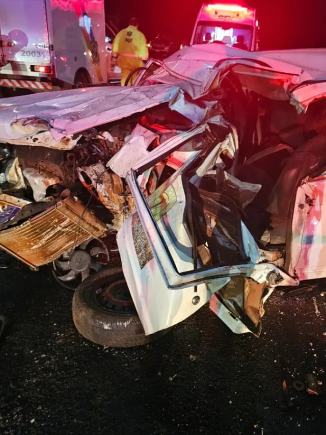 Acidente em antiga praça de pedágio causa duas mortes